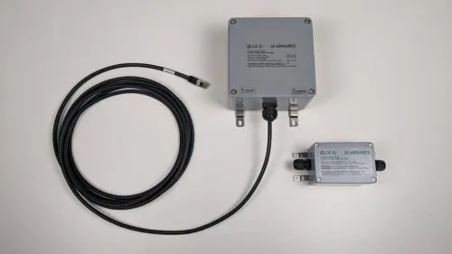 ATEX explosion proof wireless access point close-up showing antenna design